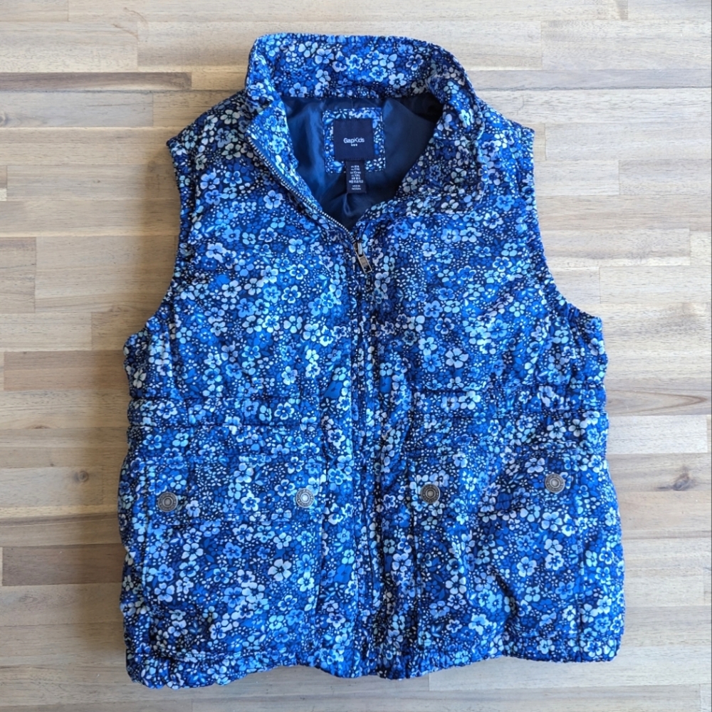 GAP Kids Floral‎ Vest Youth XXL
